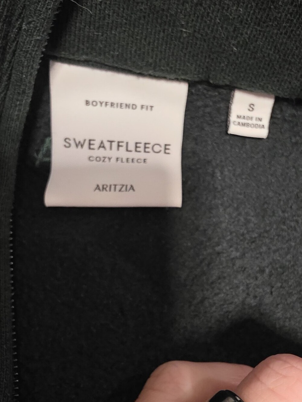 Aritzia Forest Green Set Oversized Small - Picture 4 of 8